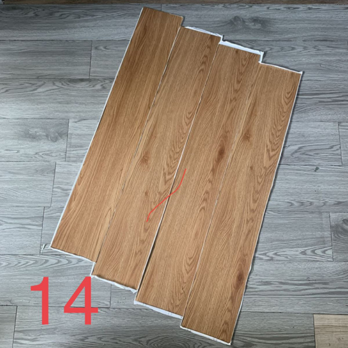 Sàn nhựa giả gỗ có keo dán mã 14